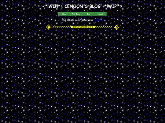 blog screenshot