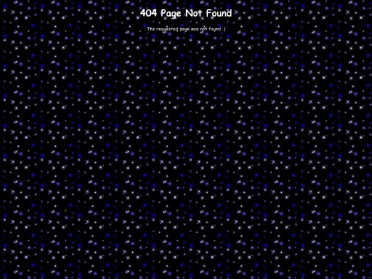 not_found screenshot