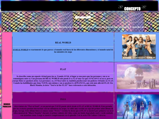 aespa/concepto screenshot