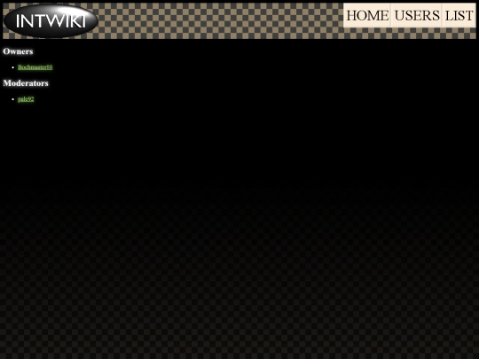 Users screenshot
