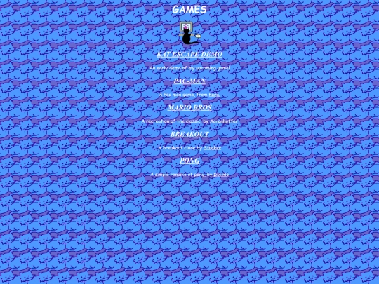 games screenshot