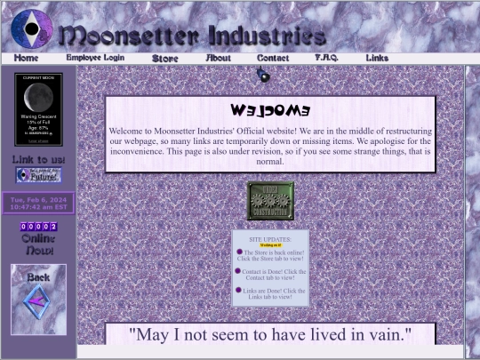 MoonsetterMain screenshot