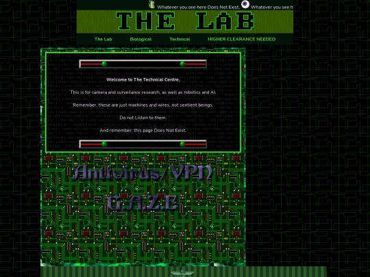 Technical screenshot
