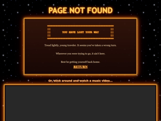not_found screenshot