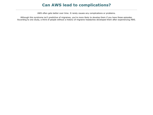 ecah/complications screenshot