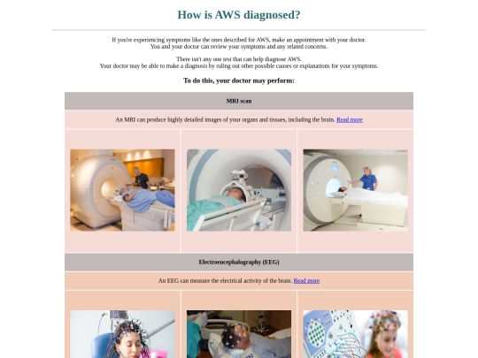 ecah/diagnosis screenshot
