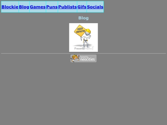 blog screenshot