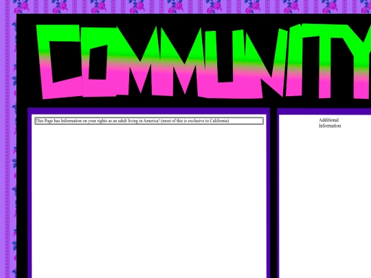 CommunityPage/Communtiy screenshot