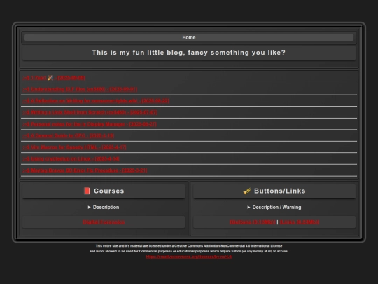 blog screenshot