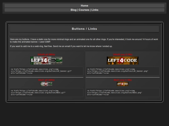 buttons screenshot