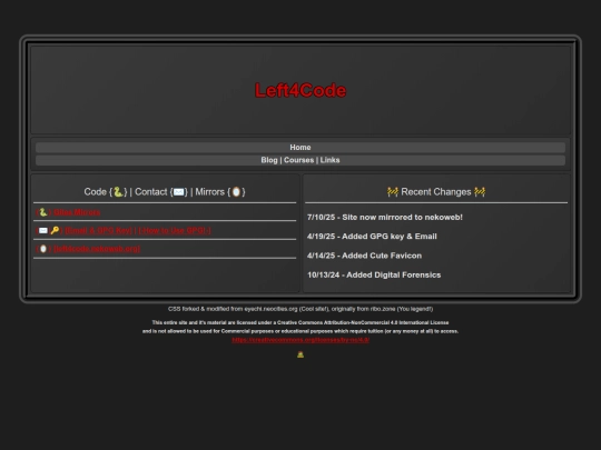 index screenshot