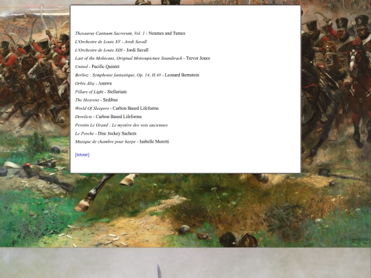 fr/albums screenshot