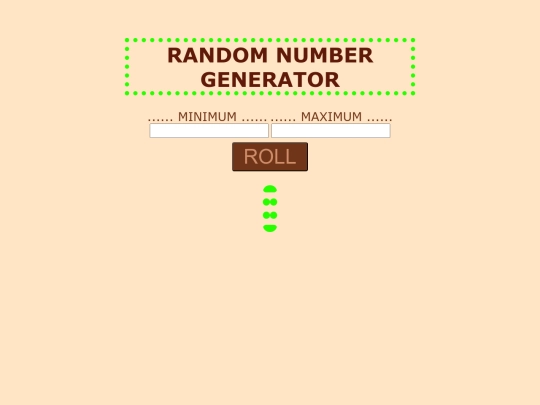 randomNumGen screenshot