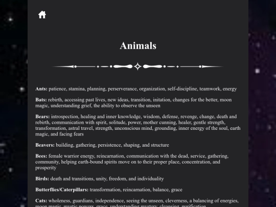 animals screenshot