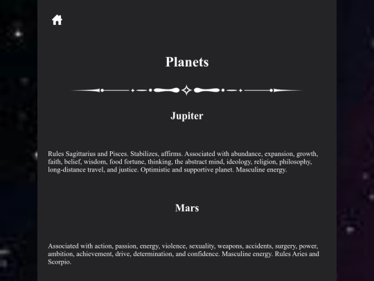 planets screenshot