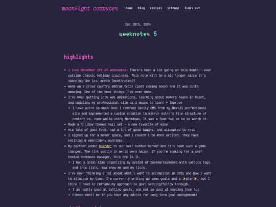 weeknotes/note-5 screenshot