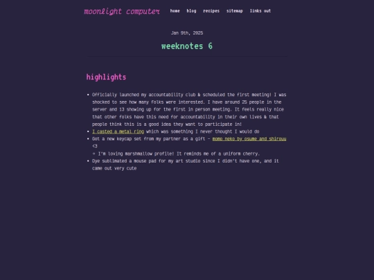 weeknotes/note-6 screenshot