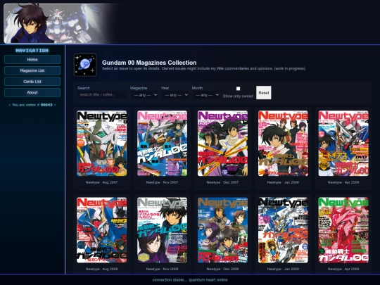 catalog/magazines screenshot