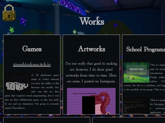 works screenshot