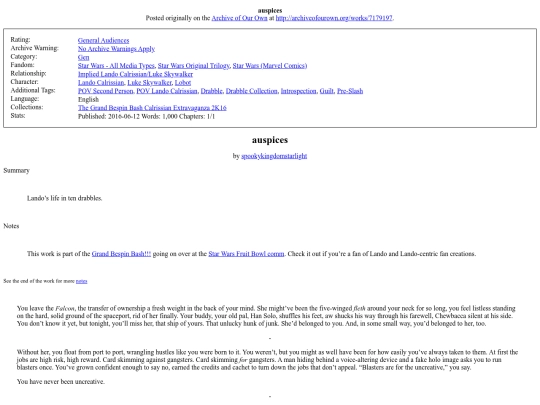 fic/sw/auspices screenshot