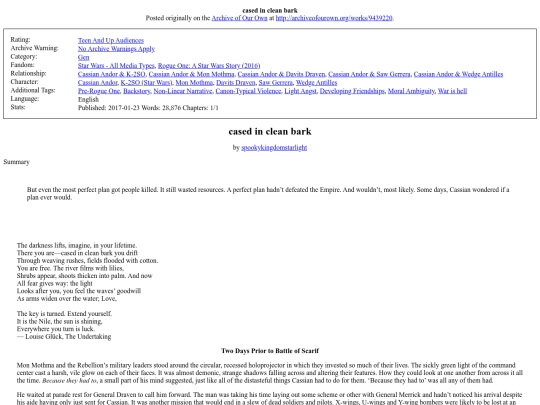 fic/sw/cased-in-clean-bark screenshot