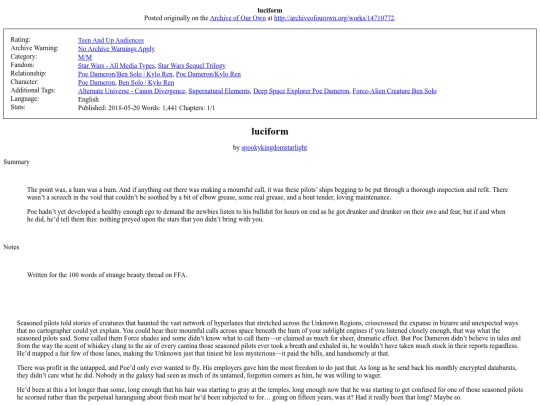 fic/sw/luciform screenshot