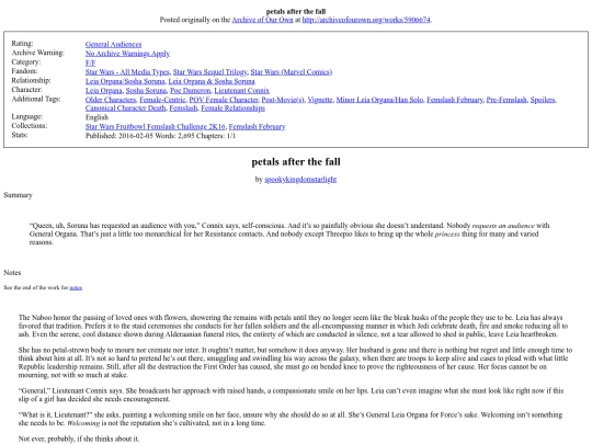 fic/sw/petals screenshot