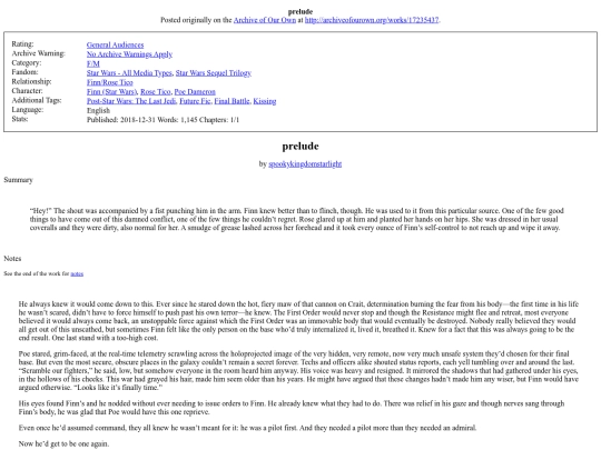 fic/sw/prelude screenshot