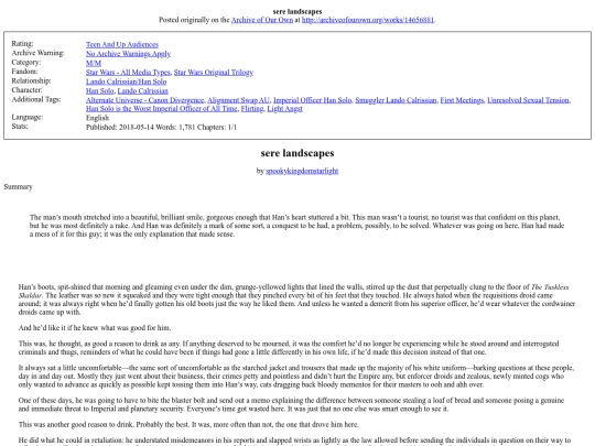 fic/sw/sere-landscapes screenshot