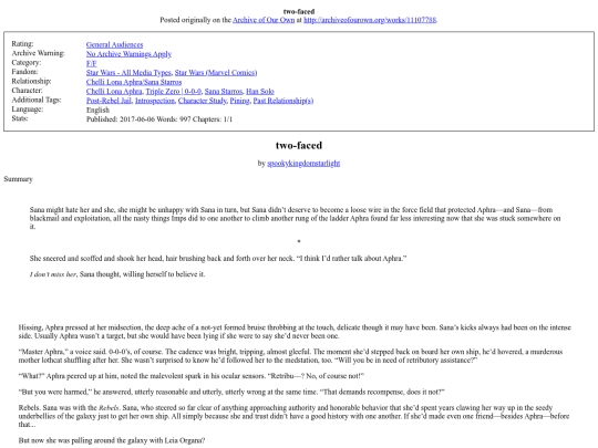 fic/sw/two-faced screenshot