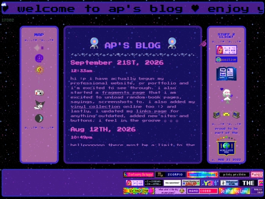 blog screenshot