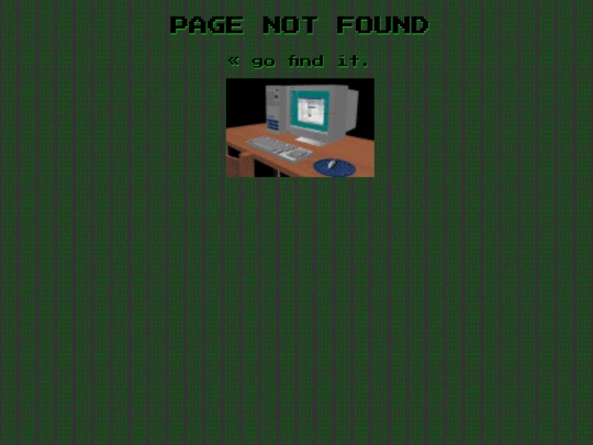 not_found screenshot