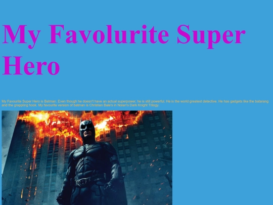 superhero screenshot