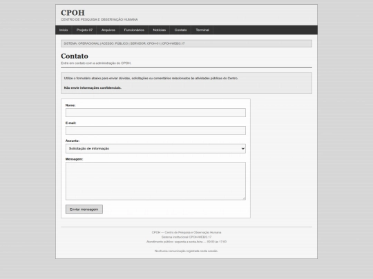 contato screenshot