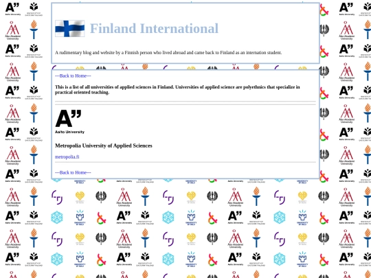 universities-applied-science screenshot