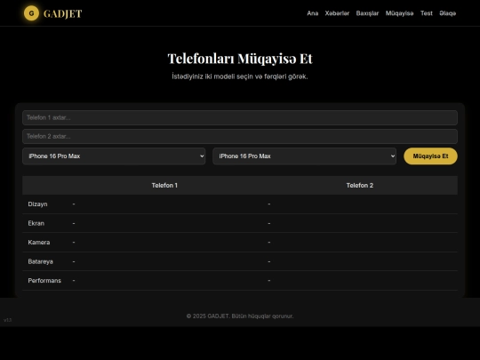 müqayisə screenshot