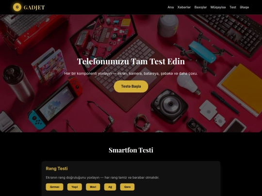 test screenshot
