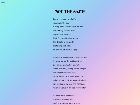 poems/not_the_same screenshot