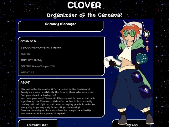 charaprofiles/clover screenshot