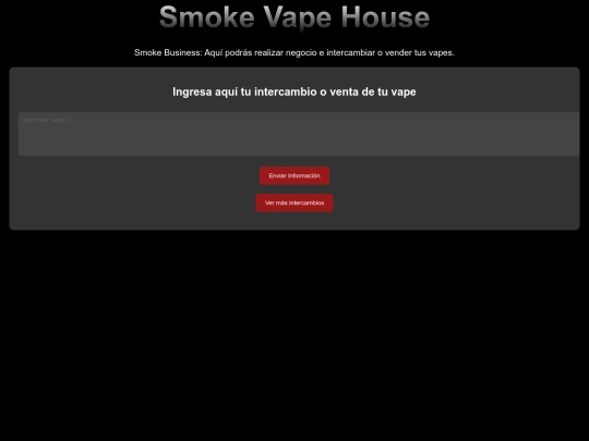 Smokebusiness screenshot