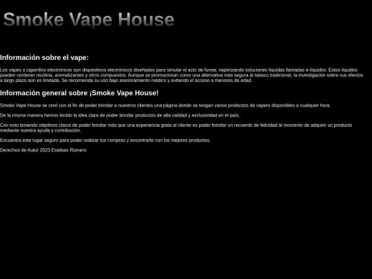 informacion screenshot