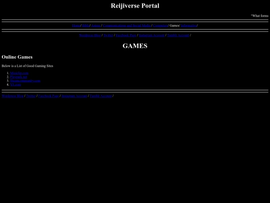 games screenshot