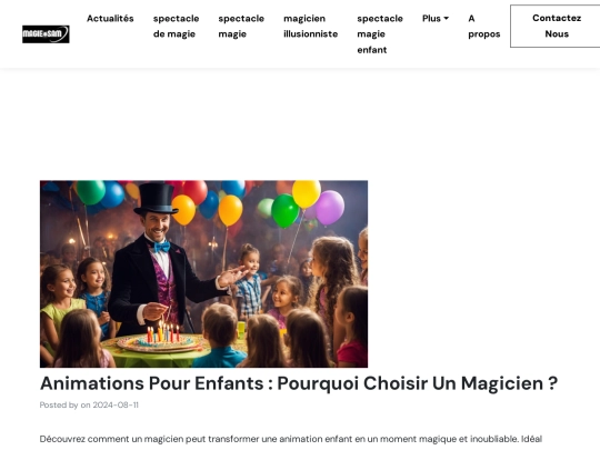find/sam/news/animations-pour-enfants-pourquoi-choisir-un-magicien screenshot