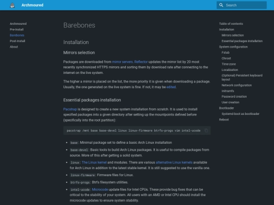 barebones screenshot