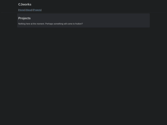 projects screenshot