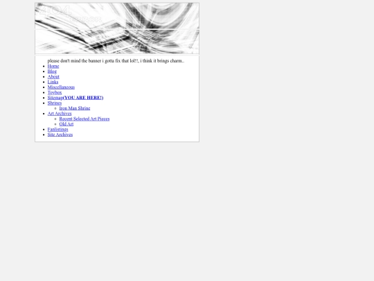 sitemap screenshot