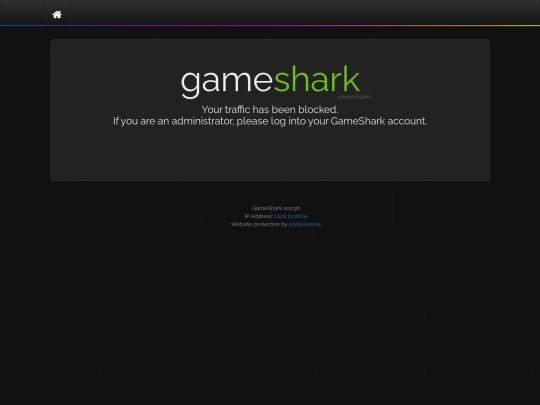 admin screenshot