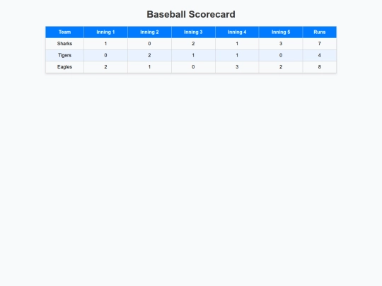 School.java script/baseball screenshot