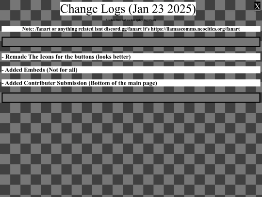 changelogs screenshot