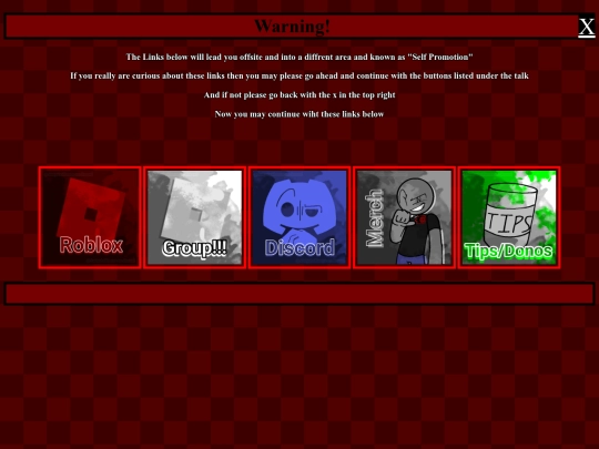 warning screenshot